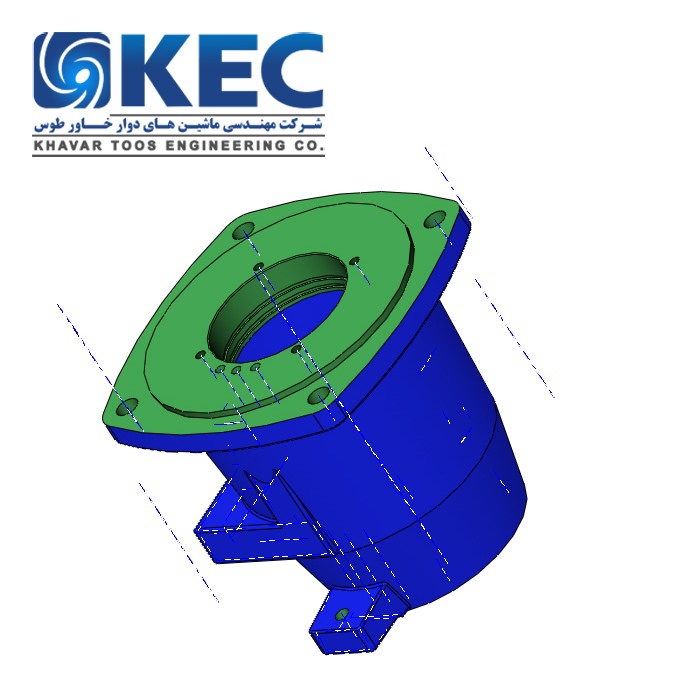  محفظه یاتاقان پمپ KCHP 250-315